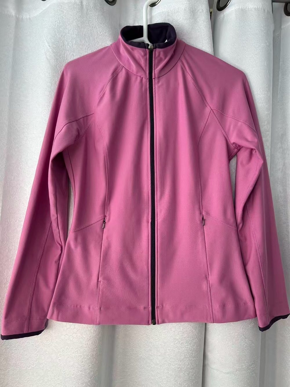 Women’s Lucy Pink Full-Zip Active Jacket